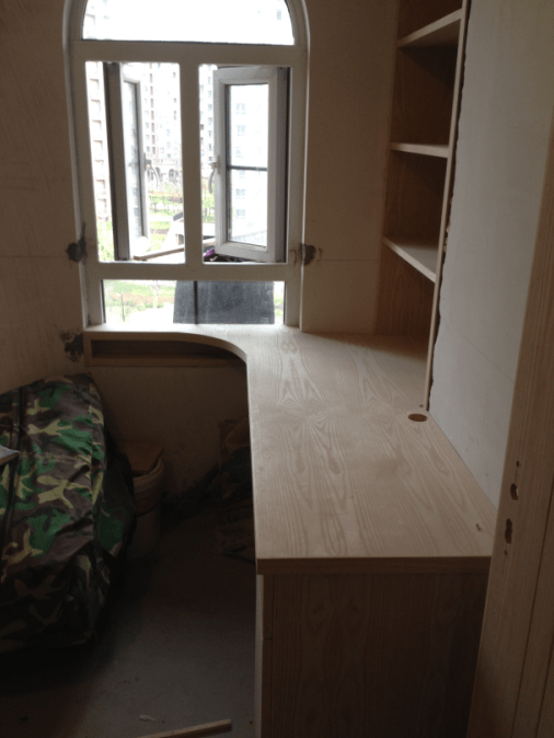 木工写字台 (12)