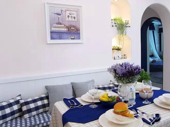 地中海餐厅效果图(6)