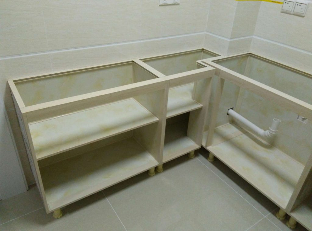 砖砌橱柜框架
