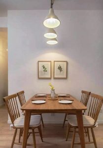 南京简约北欧装修餐桌