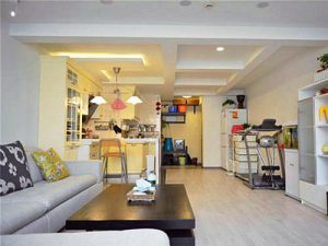 南京40平复式装修客厅