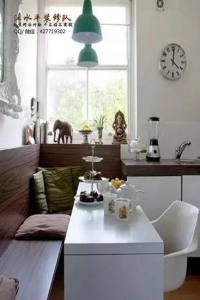 南京餐厅装修客厅卡座装修