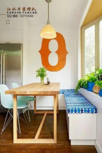 南京餐厅装修阳台卡座