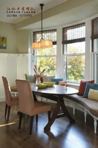 南京餐厅卡座装修