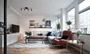 南京单身公寓装修客厅