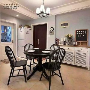 南京两室两厅混搭风格装修餐厅