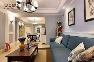 南京两室两厅混搭风格装修沙发