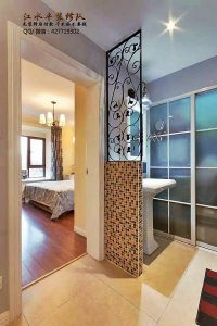 南京两室两厅混搭风格装修卧室