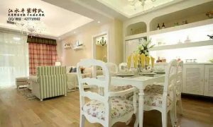 南京田园风格装修餐厅