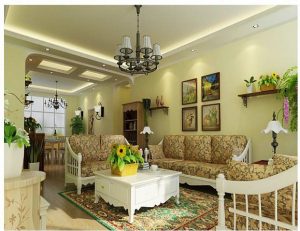 南京简约装修效果图田园