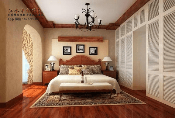 美式装修卧室