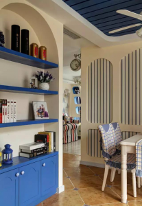 地中海装修风格储物架