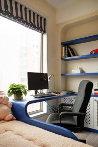 地中海装修风格工作区