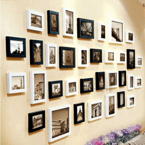 南京室内装修照片墙