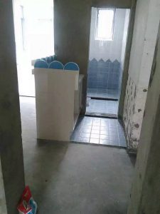 南京装修公司砖砌台盆造型