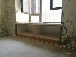 南京装修公司窗台柜子