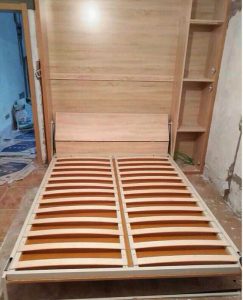 南京装修公司木工手打隐形床