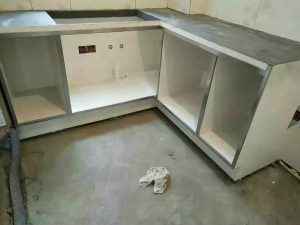 南京装修公司砖砌橱柜