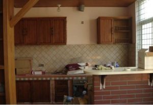 南京装修公司砖砌橱柜