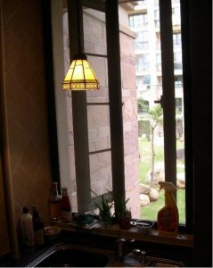 简欧风格厨房窗户