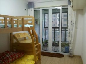 现代简约儿童双层床