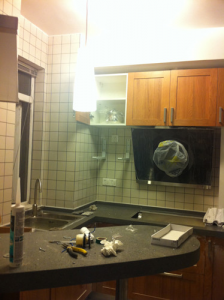 混搭风格厨房吧台