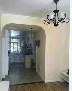 南京装修公司厨房门口