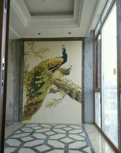 南京装修公司瓷砖背景墙