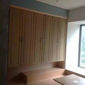 南京装修公司麒麟山庄木工杜师傅作品吊柜