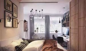 南京40平小户型公寓装修卧室
