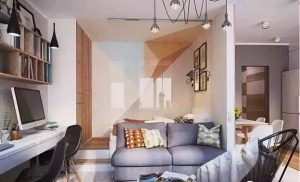 南京40平小户型公寓装修沙发