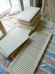 南京装修公司百叶门