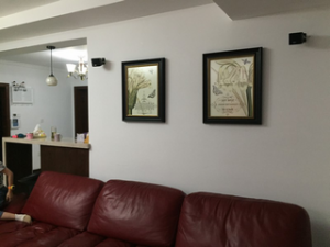 混搭风格沙发背景