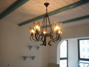 地中海风格客厅顶