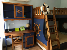 混搭风格儿子房间