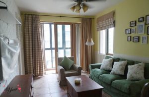 乡村风格沙发背景