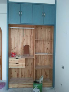 南京装修工地直播卧室衣柜