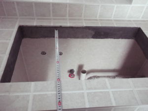 南京装修工地直播测量橱柜