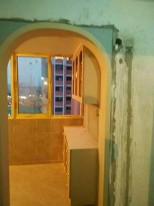 南京装修工地直播拱形门