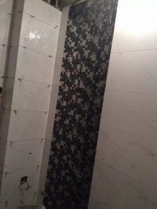 南京装修工地直播瓦工背景墙