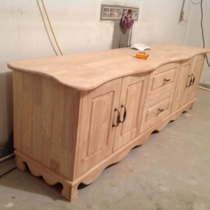 南京装修工地直播柜子