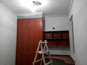 南京装修工地直播木工免漆板柜子