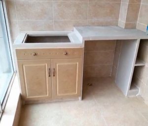 南京装修126平三室两厅阳台洗衣柜