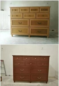 南京装修工地直播五斗柜