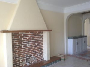 美式风格电视背景墙