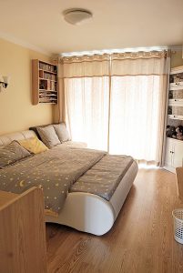 原木混搭风格主卧