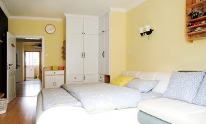 原木混搭风格主卧