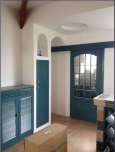 地中海风格厨房移门