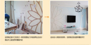 南京装修公司荷花背景墙