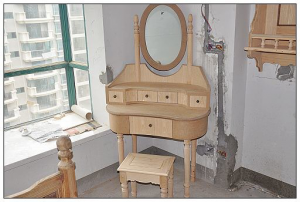 南京装修工地直播梳妆柜